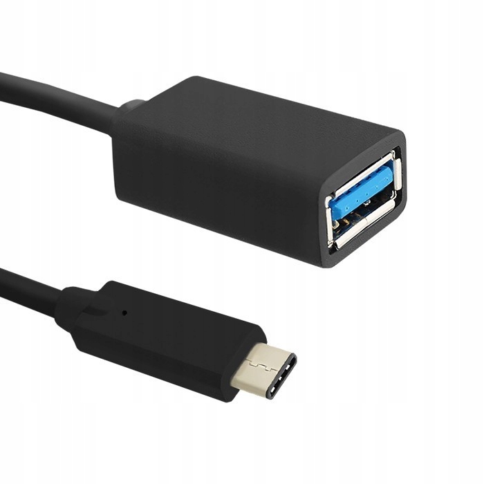 Kabel USB 3.1 typ C męski | USB 3.0 A żeński |