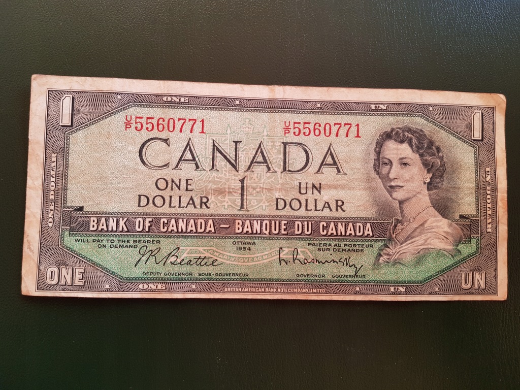 Kanada Dolar 1954 Elzbieta