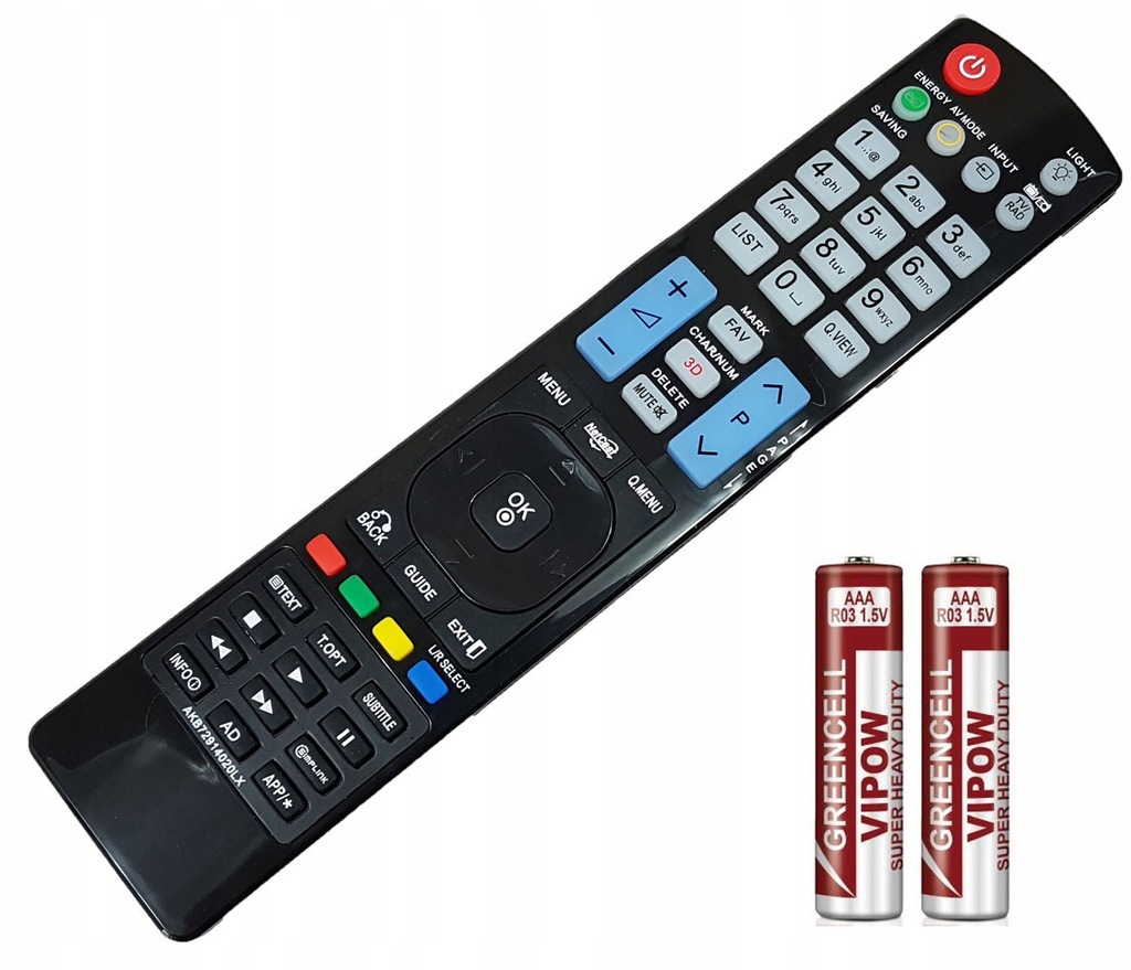 PILOT DO TV LG UNIWERSALNY HD/UHD/4K/3D/SMART