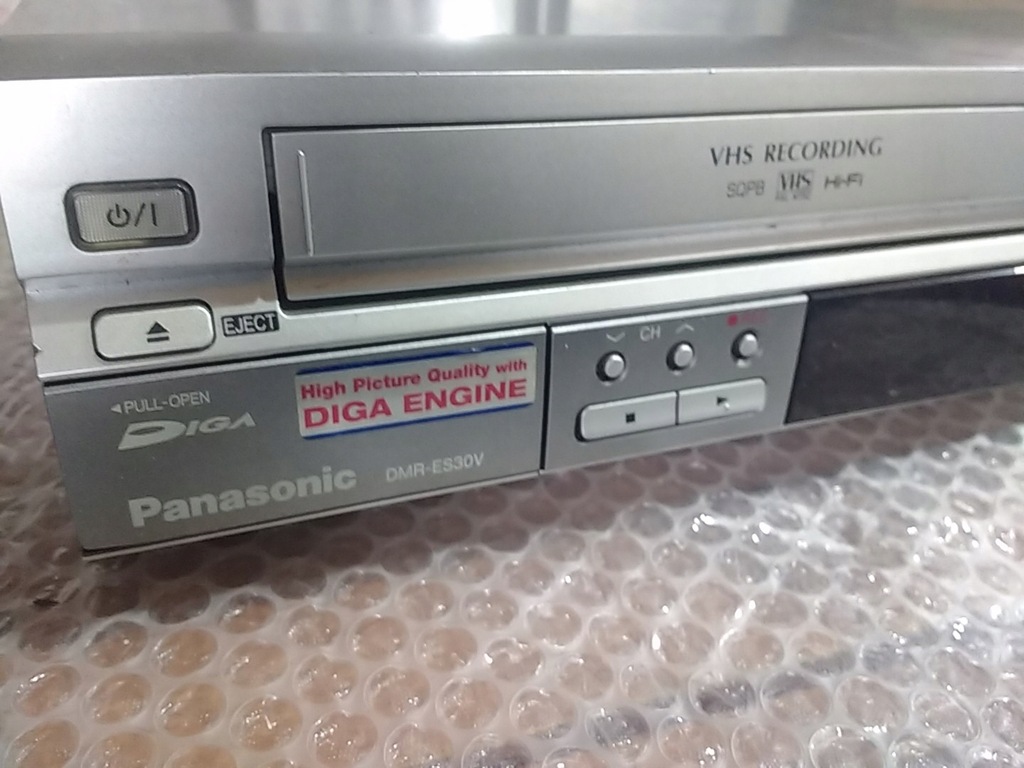 パナソニック DMR-Es30v Magnetowid VHS Panasonic DMR-ES30V • Cena, Opinie - Allegro