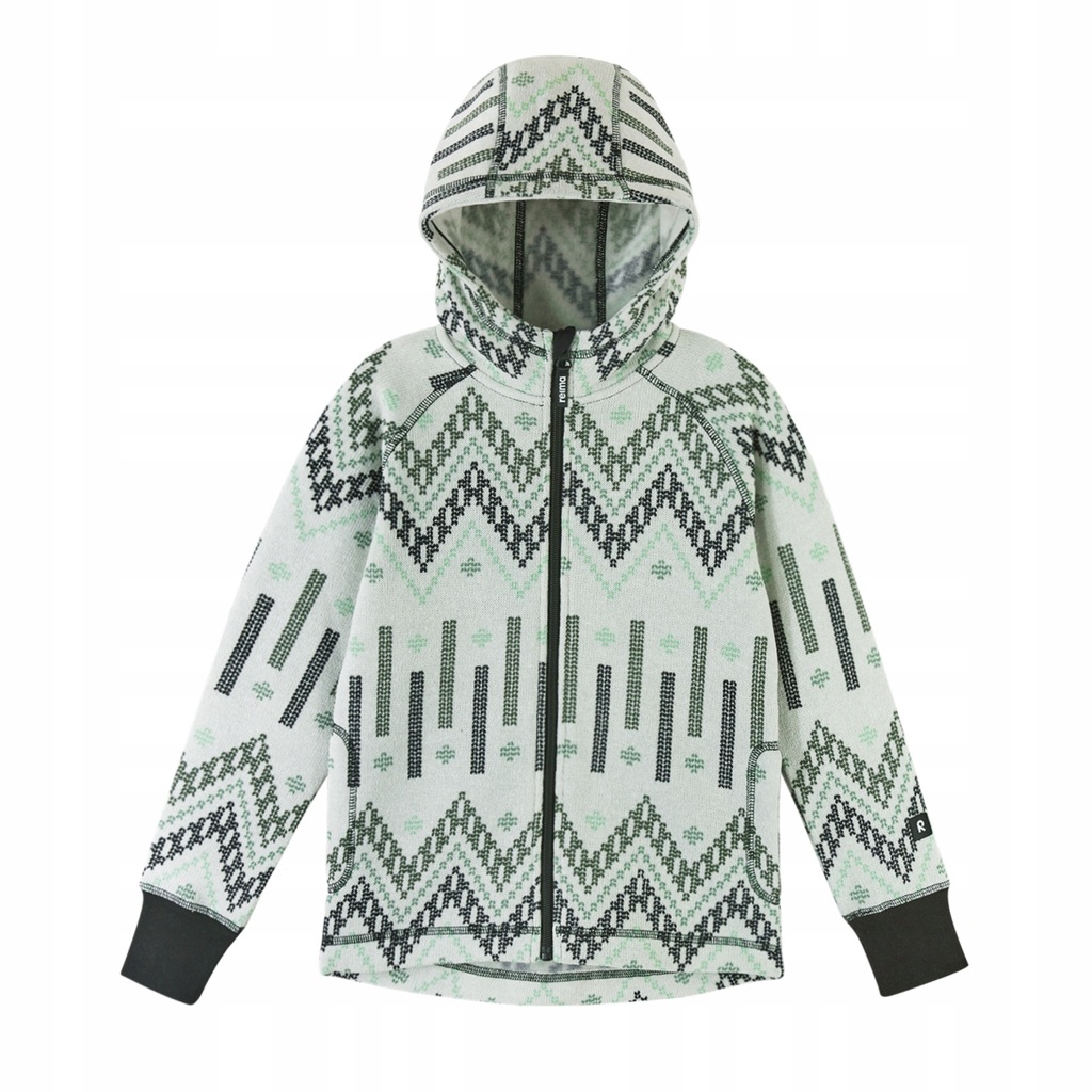 Dziecięca bluza polarowa Reima Northern green clay 122