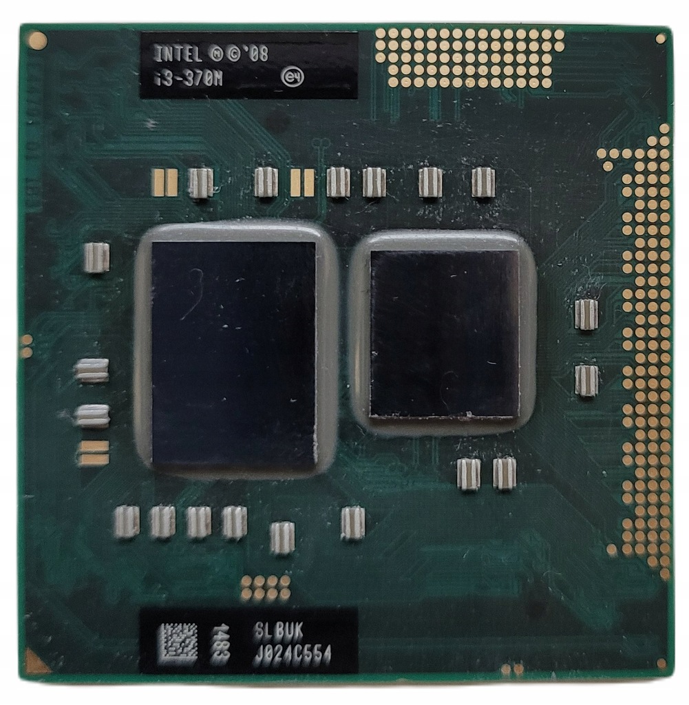 Procesor Intel i3-370M 2x 2,4Ghz SLBUK 3MB
