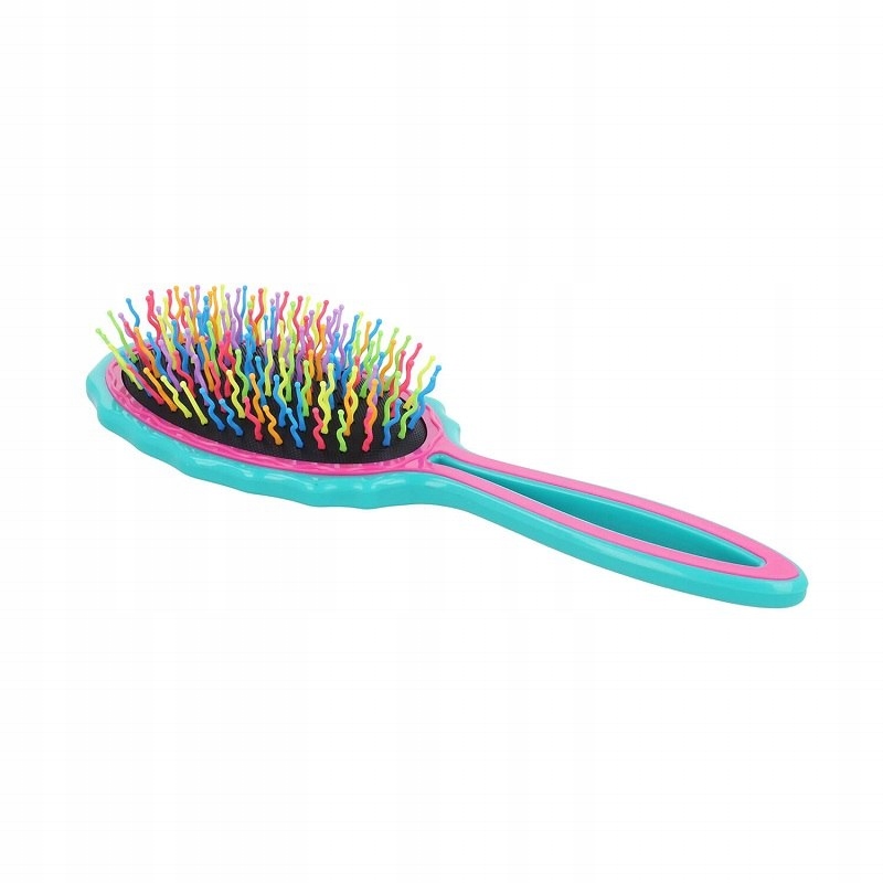 Twish Big Handy Hair Brush duża szczotka do włosów Turquoise-Pink (P1)