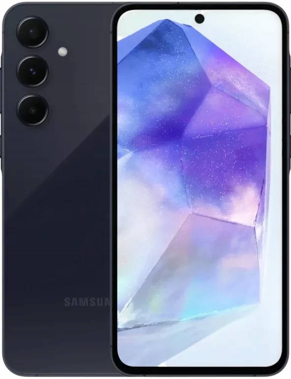 TELEFON GALAXY A55 5G 8/256GB CZARNY SIEĆ PLAY FABRYCZNIE ZAMKNIĘTY Z FV