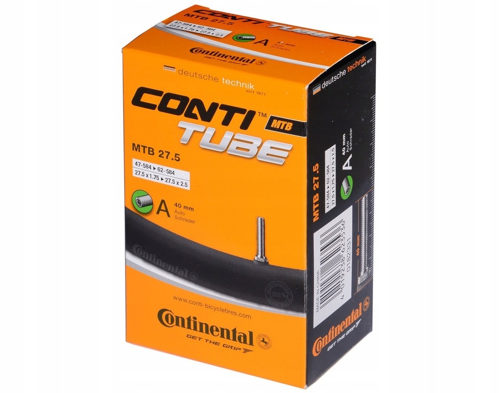 DĘTKA ROWEROWA CONTINENTAL CONTI TUBE MTB 27,5 A