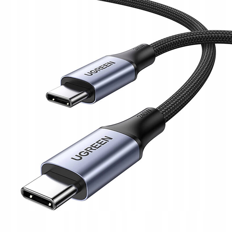 KABEL PRZEWÓD USB C USB-C PD 240W 5A 2m DO ŁADOWANIA LAPTOP APPLE MACBOOK