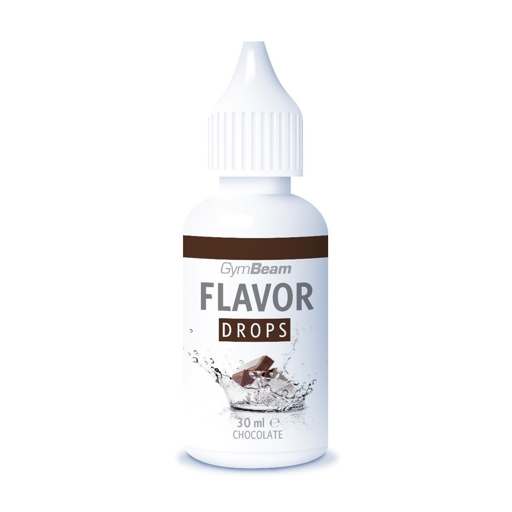 KROPLE SMAKOWE BEZKALORYCZNE BEZ CUKRU FLAVOR DROPS GymBeam orzech laskowy