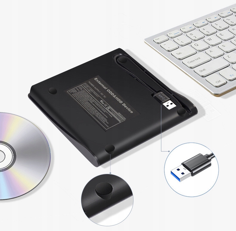 Купить ВНЕШНИЙ ПРИВОД CD-R DVD-RW РЕКОРДЕР USB 3.0: отзывы, фото, характеристики в интерне-магазине Aredi.ru