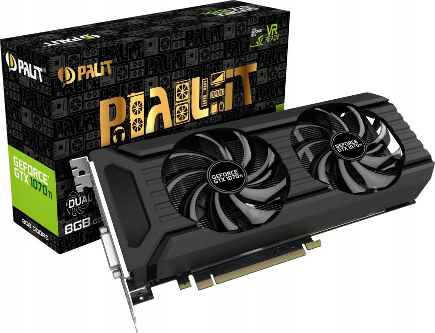 Купить Palit GeForce GTX 1070Ti Dual 8 ГБ. Гв.: отзывы, фото, характеристики в интерне-магазине Aredi.ru