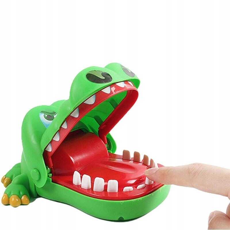 Krokodyl zęby zabawki gry śmieszne krokodyl