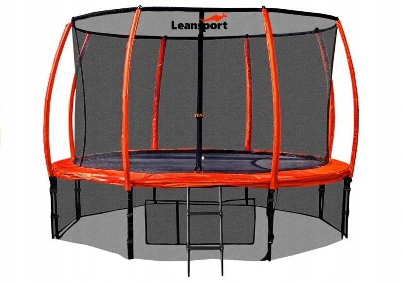 TRAMPOLINA LEAN SPORT BEST 14FT Z SIATKĄ