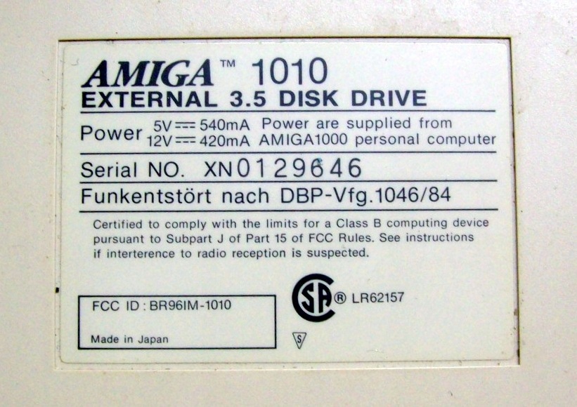 AMIGA - DYSK 1010 3,5'