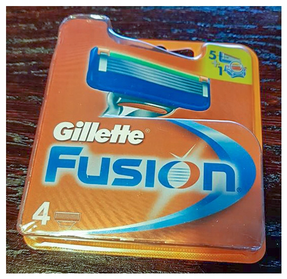 Gillette Fusion ostrza 5+1 4 sztuki nowe ORYGINAŁ