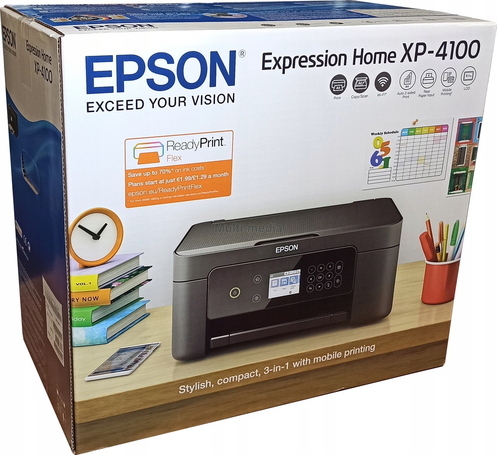 EPSON XP-4100 DRUKARKA URZĄDZENIE 3w1 WiFi DUPLEKS