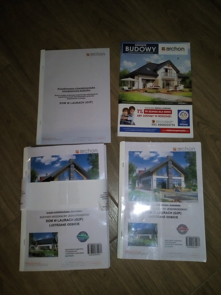 Projekt domu "Dom w Laurach" o pow 161m2
