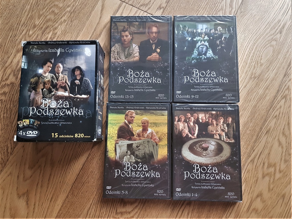 Boża podszewka - 4xdvd Agnieszka Krukówna - FOLIA