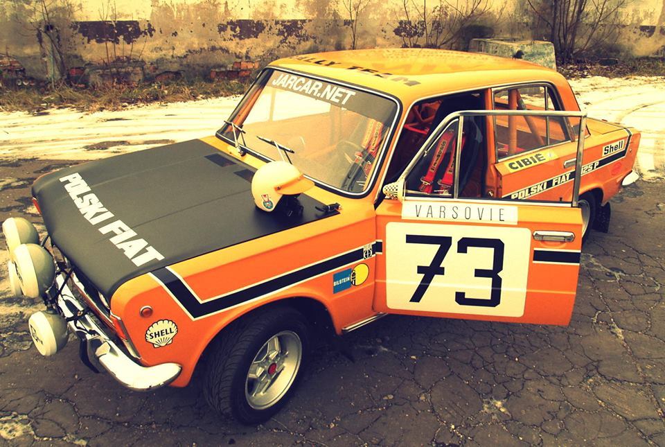 Przejażdżka Fiat 125p Rally Sport 1973r 1600 DOHC