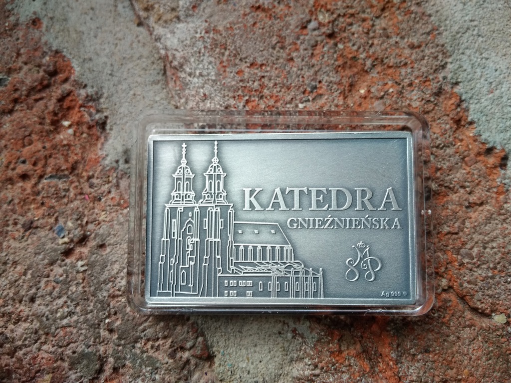 SZTABKA Ag 999 + BURSZTYN Katedra Gnieźnieńska