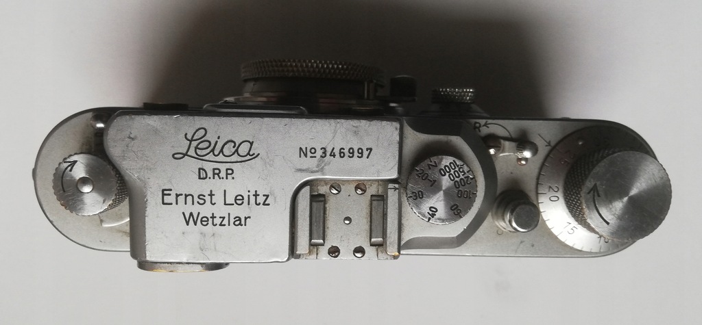 Stary aparat Leica Ernst Leitz Wetzlar - 11447431442