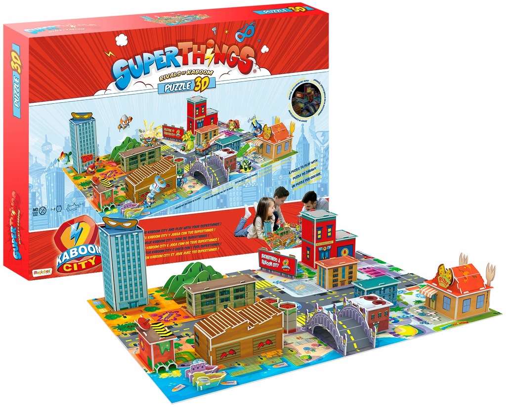 Купить 3D-пазл SuperThings Kaboom City Magic Box: отзывы, фото и ...