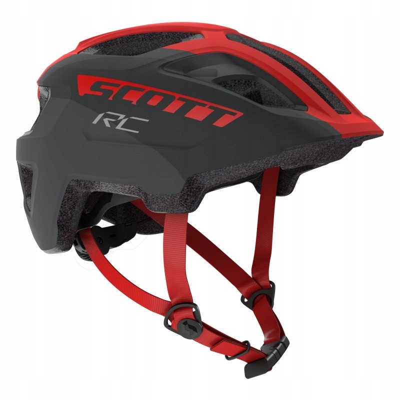 KASK SCOTT SPUNTO JUNIOR GREY/RED RC ORYG. 50-56CM#