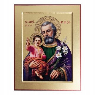 Ikona Św. Józef z dzieciątkiem... - 62855