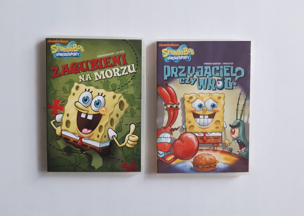 Film SpongeBob Kanciastoporty Dwie płyty DVD 12791712036 oficjalne
