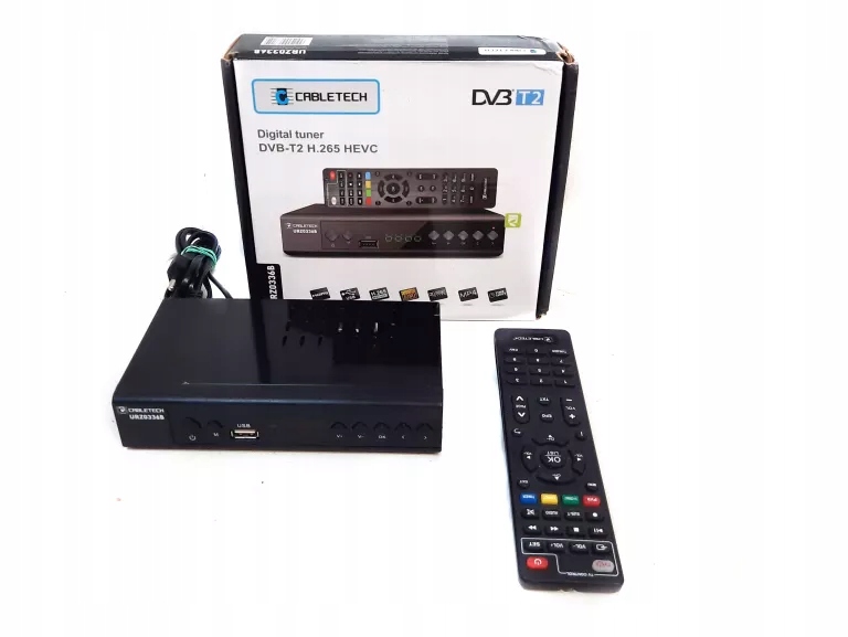 DEKODER DVBT 2 CABLETECH URZ0336B