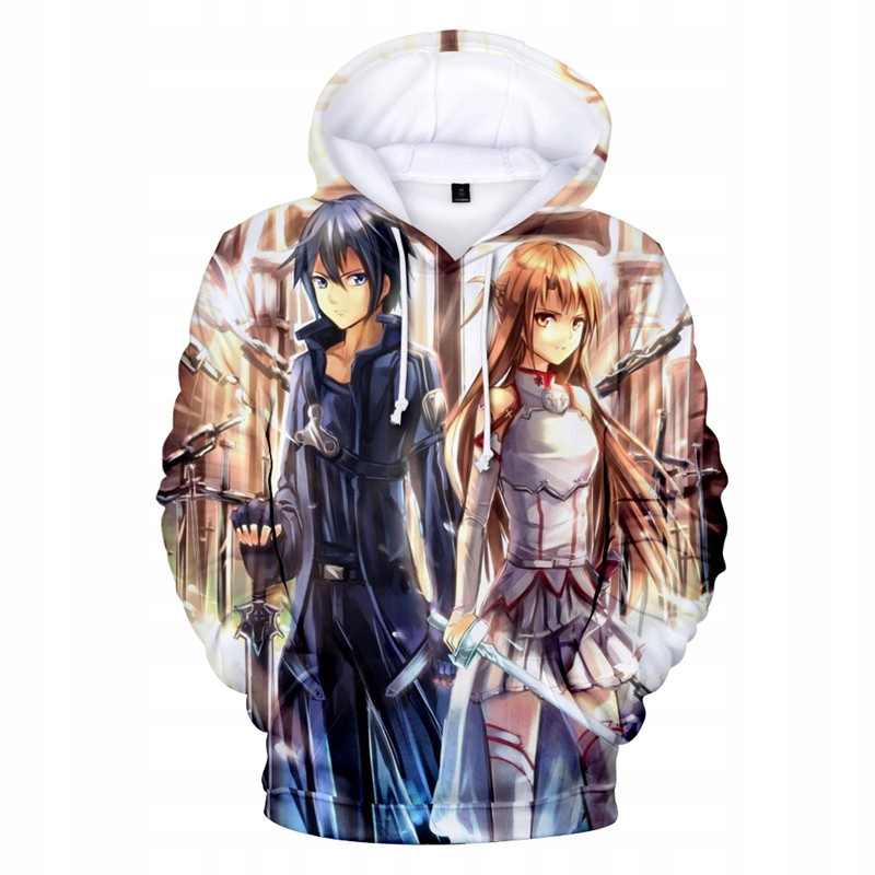 Sword Art Online - Casual Bluza z kapturem z anime