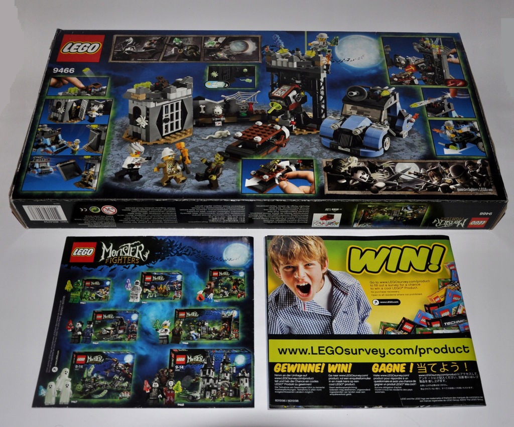 Купить LEGO Monster Fighters 9466 Безумный профессор: отзывы, фото и ...