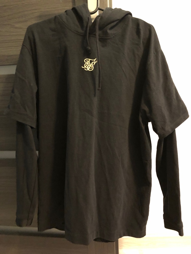 Siksilk boxy double sleeve hoodie deals