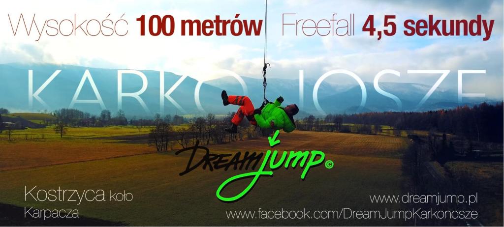 Dream Jump - Skok marzeń ze 100 metrowej wieży!
