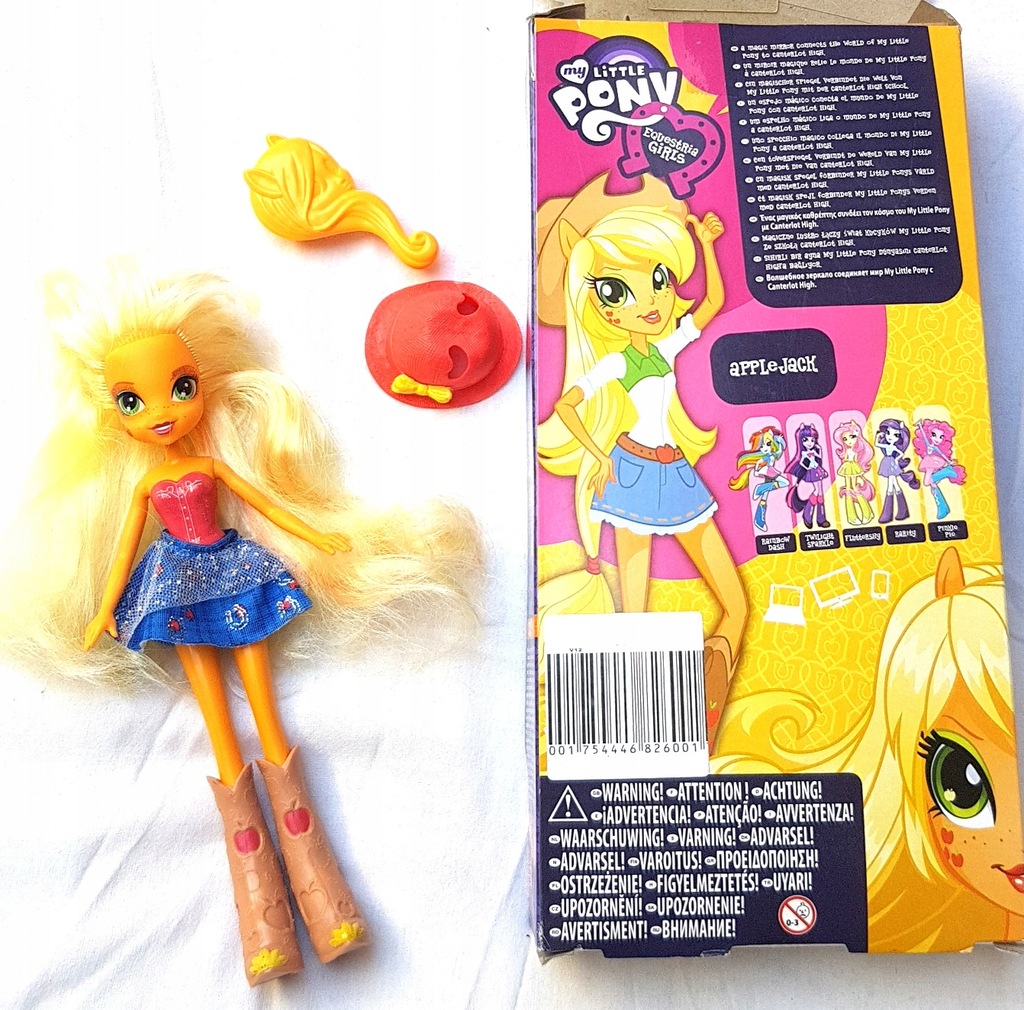 LALKA My Little Pony Equestria Girls Apple Jack