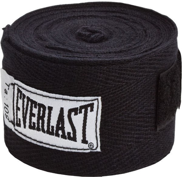 Bandaże taśmy bokserskie EVERLAST 3m Czarne