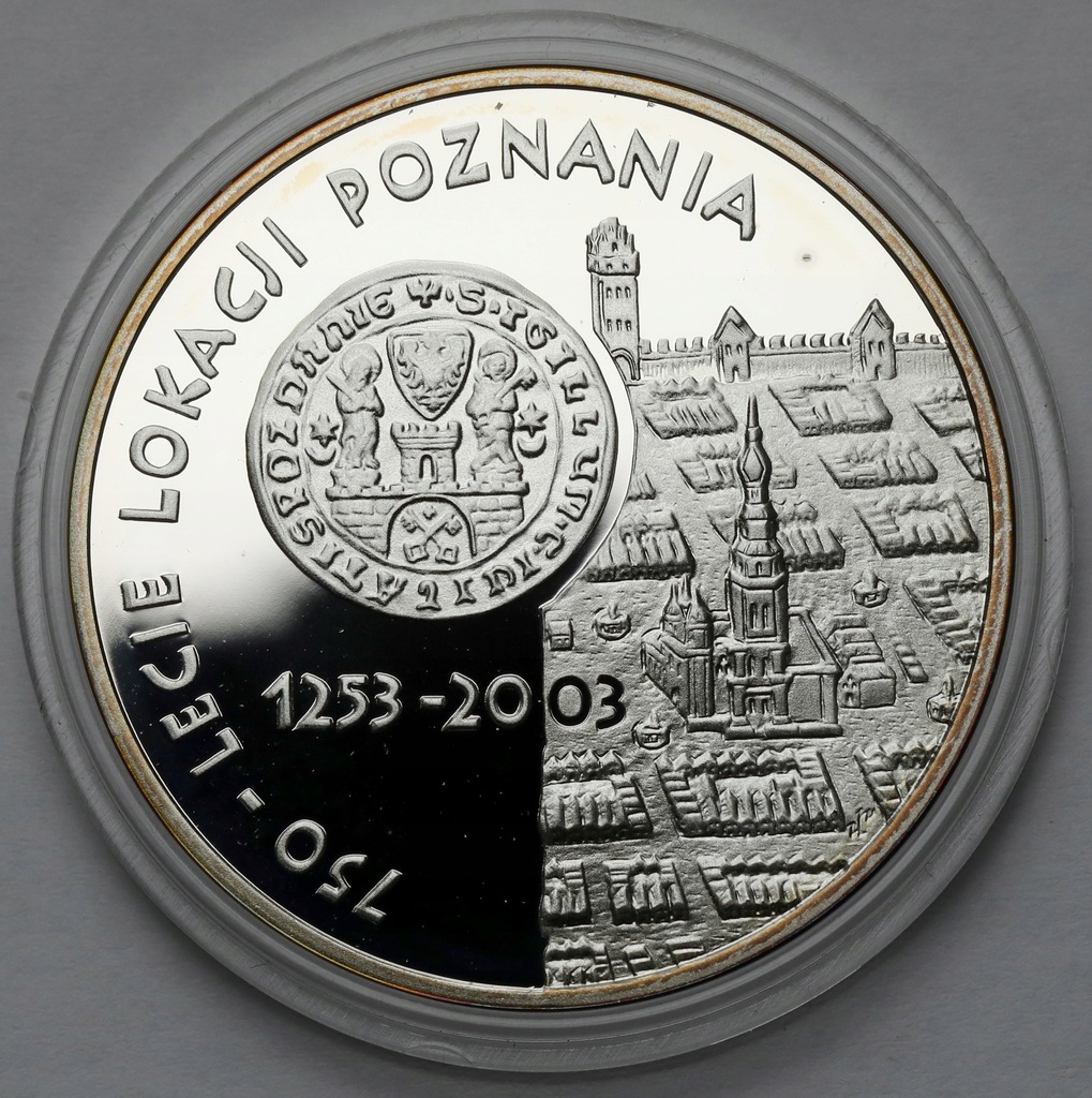 2487. 10 zł 2003, 750-lecie lokacji Poznania