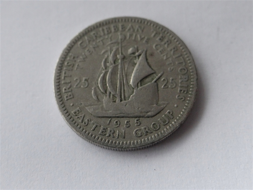 Купить [7135] Британские Карибские острова 25 центов 1955 г. 3.: отзывы, фото, характеристики в интерне-магазине Aredi.ru
