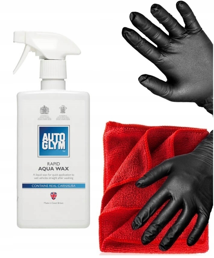 Autoglym Rapid Aqua Wax 500ml - wosk w sprayu