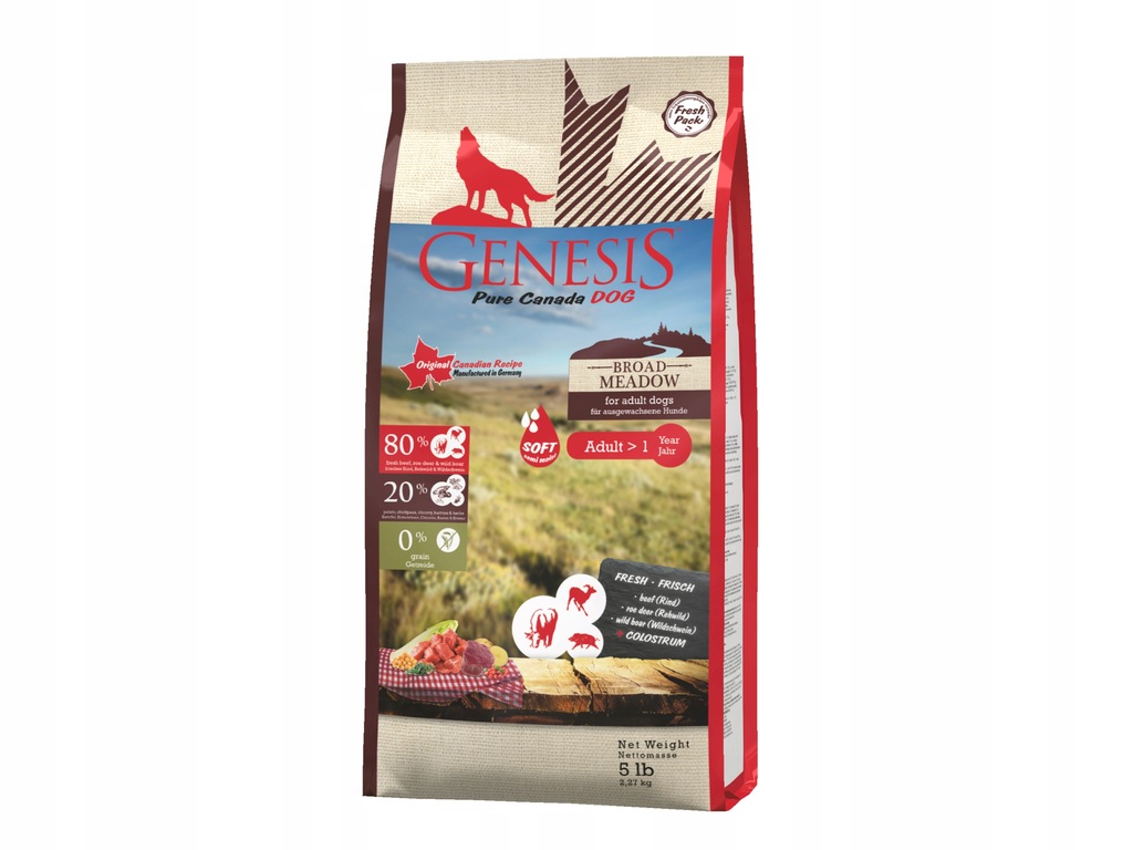 Genesis Pure Canada Broad Meadow dla psów 2,268 kg