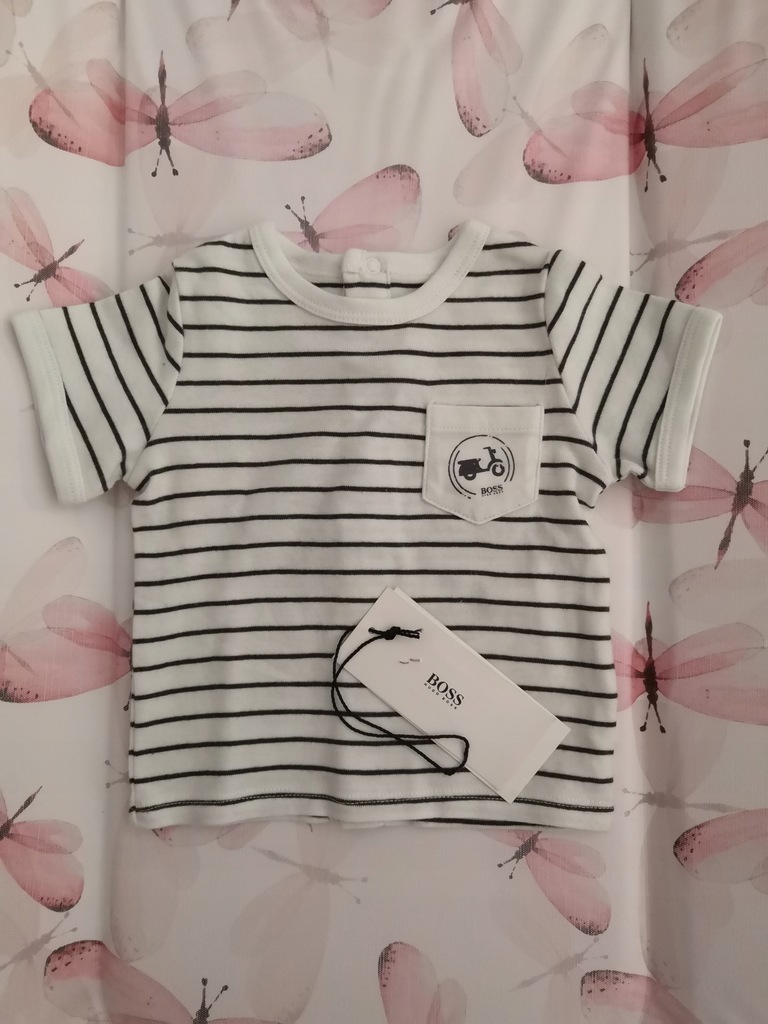 Hugo Boss bluzeczka noworodek nowa 0-1 miesiąc