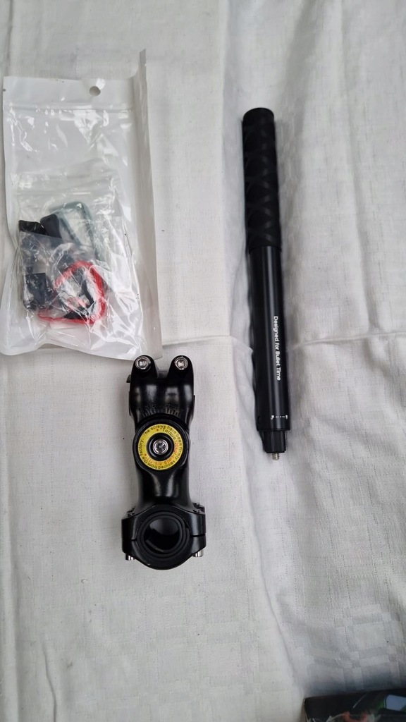 Motocykl Selfie Stick uchwyt na kierownicę aparat