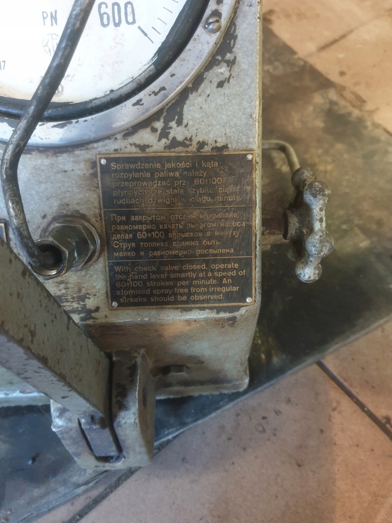 Próbnik wtryskiwaczy (tester wtrysków) PRW3