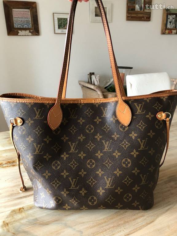 Torebka Louis Vuitton Neverfull MM oryginal - 7445232663 - oficjalne archiwum Allegro