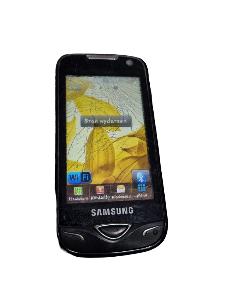 Smartfon SAMSUNG GT-B7722 - mimo pęknięcia DOTYK DZIAŁA!!!