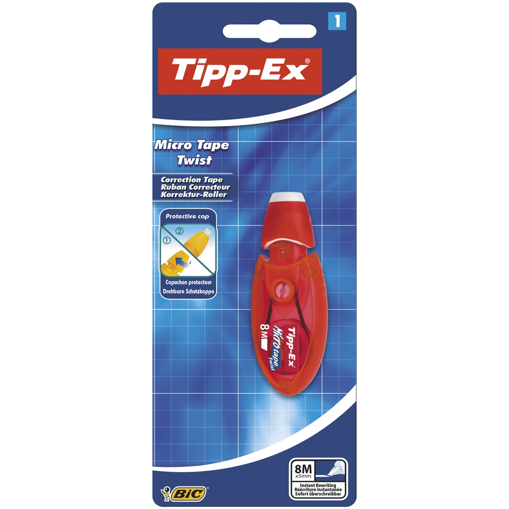 Korektor TIPP-EX Twist Micro Tape Blister 1szt BI