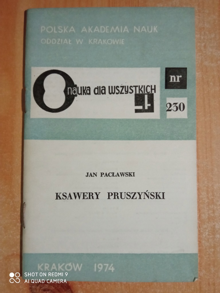 Ksawery Pruszyński J. Pacławski