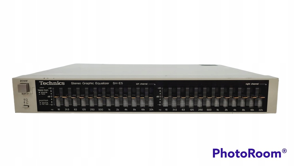 Korektor graficzny Technics SH e5 srebrny equalize