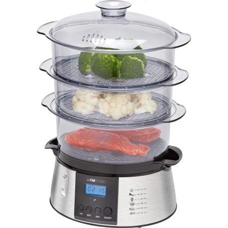 Parowar Clatronic DG 3547 9 l czarny 800 W