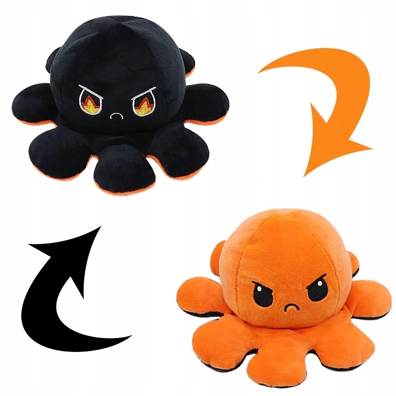 DOUBLE-SIDED OCTOPUS PLUSH PLUSH MASCOT