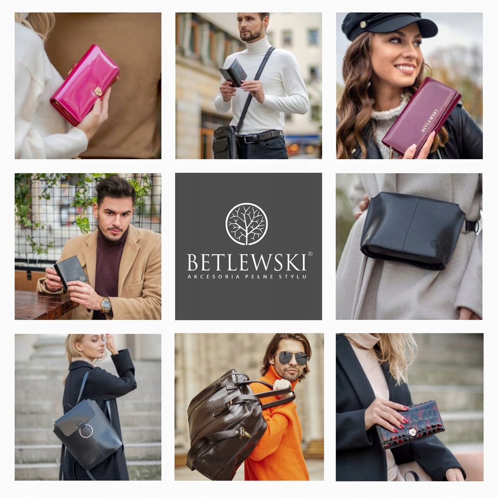 Купить Женский кожаный кошелек Betlewski кожаный RFID: отзывы, фото, характеристики в интерне-магазине Aredi.ru