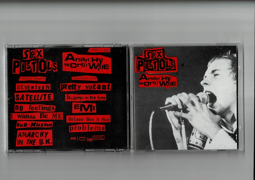 SEX PISTOLS Anarchy World Wide CD 1992 UK